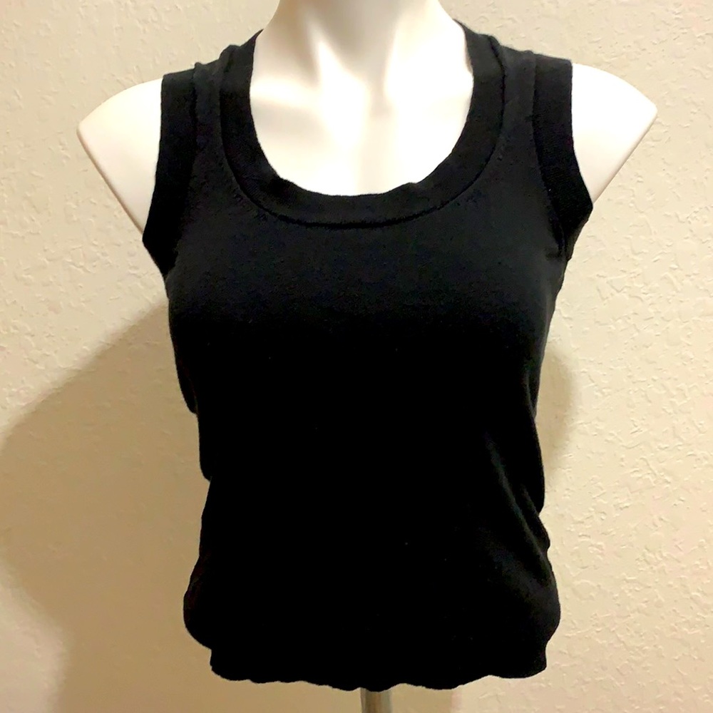Banana Republic Black Sleeveless Top